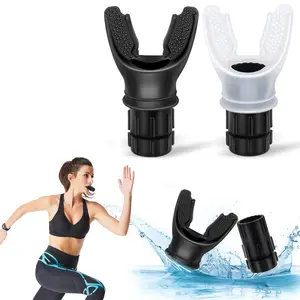 Two-Piece Running Breathing Trainer Set, Adjustable Resistance Lung Exercise Equipment, Outdoor Fitness Training Aid for Runners, Workout Machine