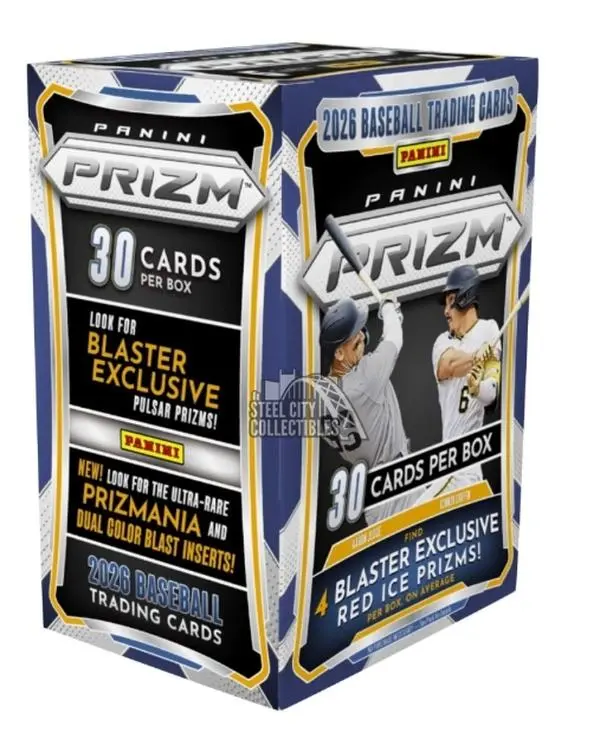 2026 Panini Prizm Baseball Hobby Blaster Box