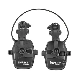 New HL Helmet Specific Tactical Shooting Hearing Noise Reduction Earmuffs with Intelligent Noise Reduction and Dynamic Sound Pickup 360 ° Adjustment Headset