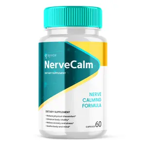 NerveCalm Advanced Nerve Support Formula Nerve Calm Vitamin 60 Capsules