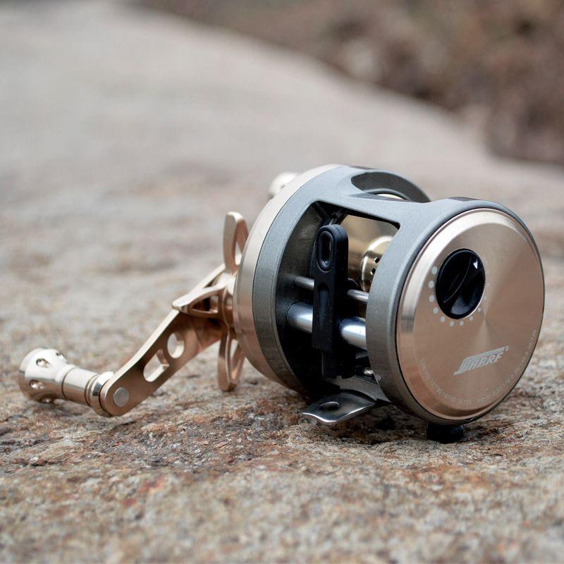 Round Baitcasting Fishing Reel, Perfect Conventional Reel for Catfish ...