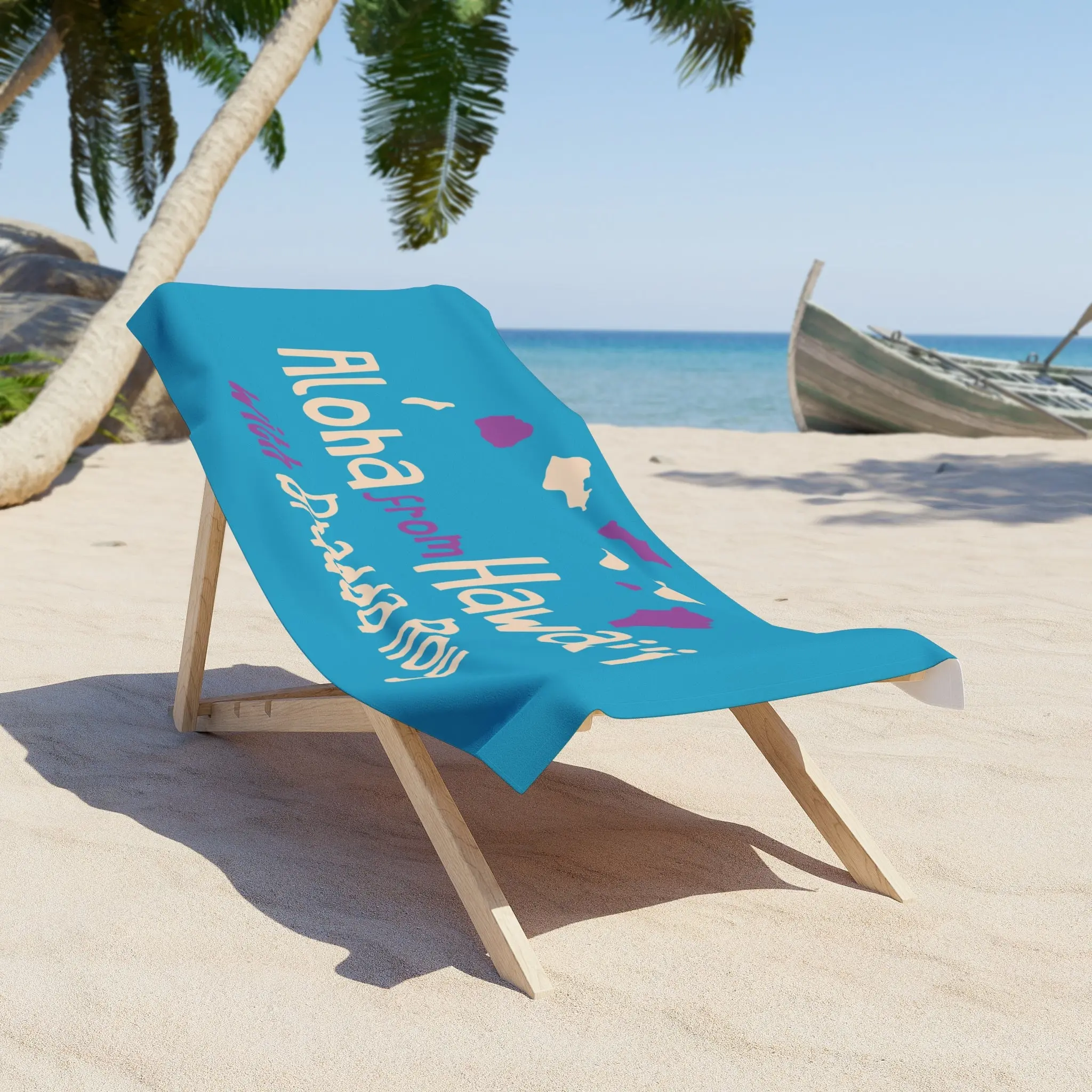 Aloha Beach Towel 🌺🌊☀️