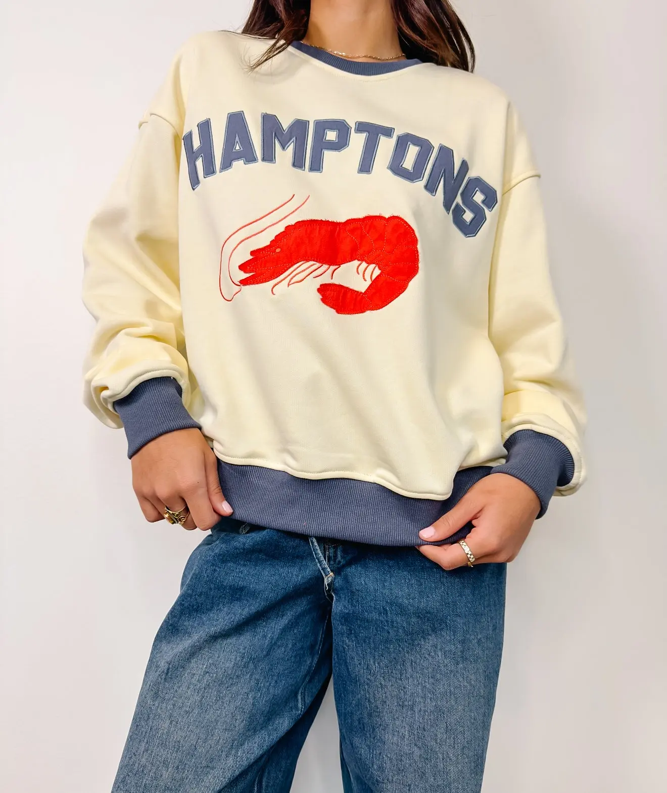 The Hamptons Harbor Crewneck Sweatshirt