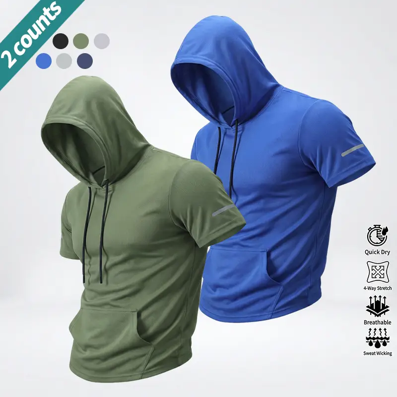 Military Green + Vibrant Blue