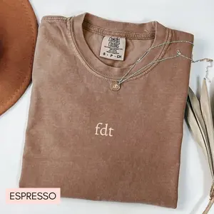 Comfort Colors Subtle Anti Trum Shirt, FDT Shirt, Anti MAGA, Liberal Shirts, Democrat Shirt, Crewneck T-Shirt, Apparel, Soft Cotton T-Shirt