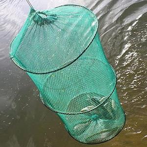 Hand Cast Strong Nylon Cast Net , 3/8 Inch Mesh Size Throw Cast Net 6Ft Radius with Real Metal Sinker, Saltwater Freshwater Casting Net for Bait Trap Fish, Premium Monofilament Nylon Net