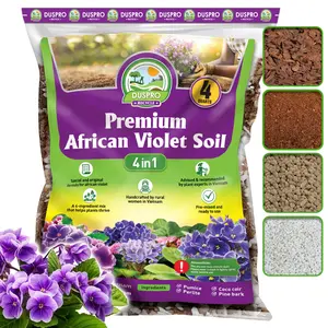 DUSPRO Succulents Soil Potting Mix – 7 in 1 Ingredients Well-Draining, Nutrient-Rich Cactus Potting Soil for Succulents and Cacti, Indoor & Outdoor Use, Ready to Use, Supports Healthy Root Growth, 1QT