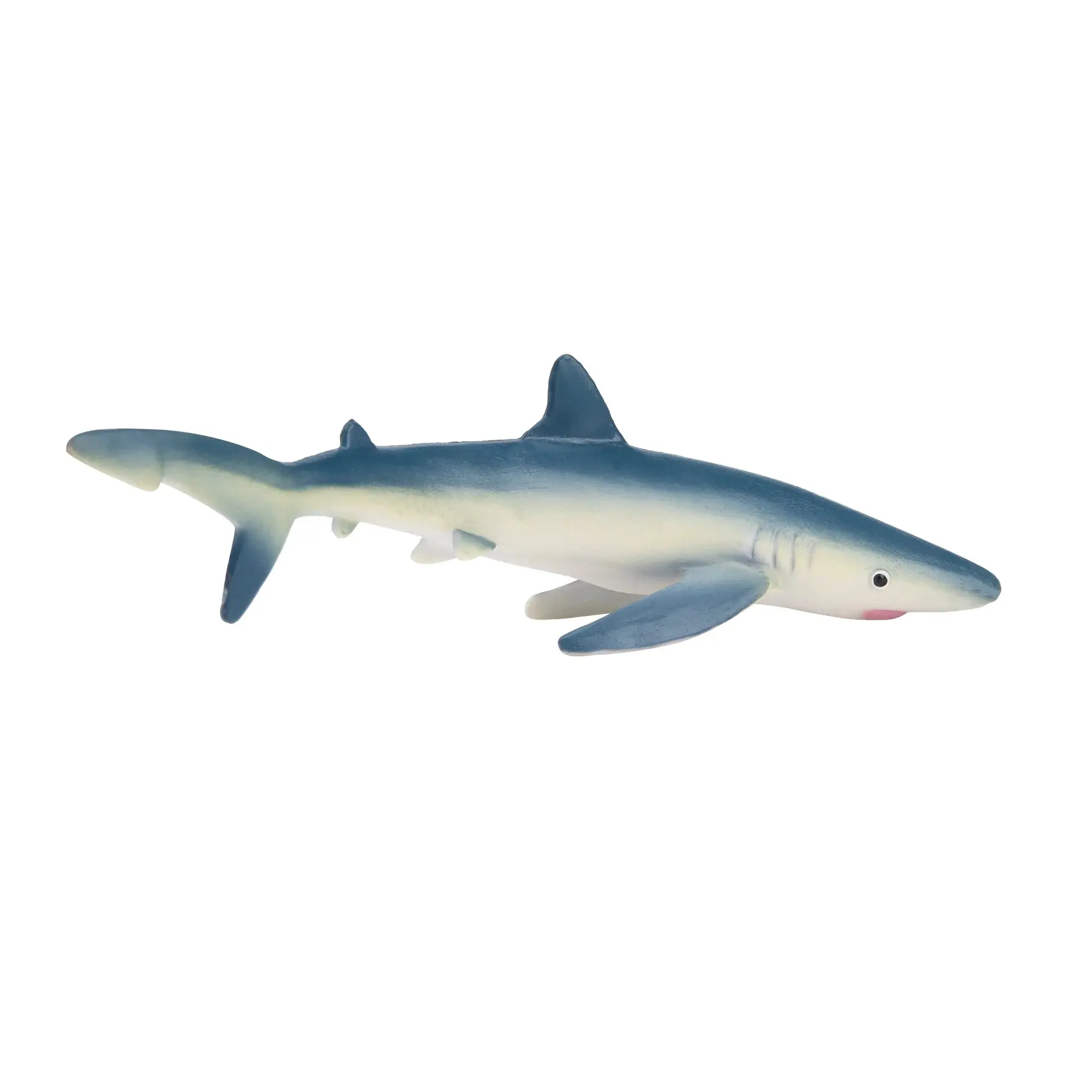 Toymany Hand-Painted Mini Blue Shark Figurine – Realistic Marine Animal Model, Perfect for Early Education, Montessori Sensory Play, Cake & Party Decorations, Desk & Home Décor, Thoughtful Gifts, and Collectible Figurine