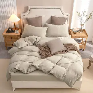 Breathable Knitted Duvet Cover  - Ultra Soft 100% T-Shirt , Hotel Luxury Bedding | Buttery Soft & Cooling for All Seasons | InDuvet Cover + 2 Pillowcases | (Queen, Grey) HypoallQueenVKing Size ComfortSatin Bright Pink Striped Twin XL Sheet Set