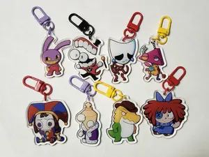 The Amazing Digital Circus Acrylic Keychain: Double-Sided