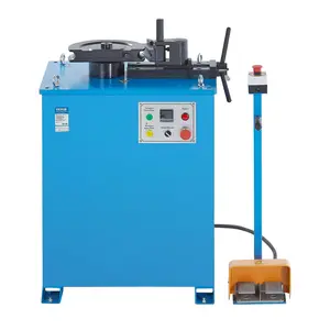 Summervibes VEVOR Electric Tube Bending Machine, 1.5 KW Electric Tube Bender for 5/8 to 1-1/2 inch Pipes, Pipe Bender Machine with 5 Set Dies, Manual Auto Modes and 180 Max Bending Angle (220V 60Hz 3-Phase)