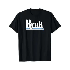 Men'S Philadelphia Baseball T-Shirt - John Kruk Team Name Graphic Tee in Black/White/Blue - Vintage Sports Apparel with Classic Round Neck, Soft Breathable Fabric & Comfortable Fit - Ideal Boyfriend Gift for Philly Sports Fans, graphic tee