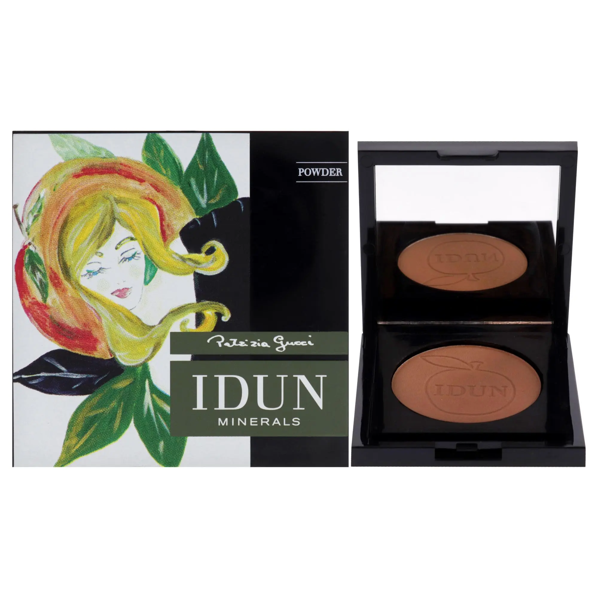 Idun Minerals Pressed Powder - 536 Otrolig, Women's, 0.12 oz, for Natural Makeup Look
