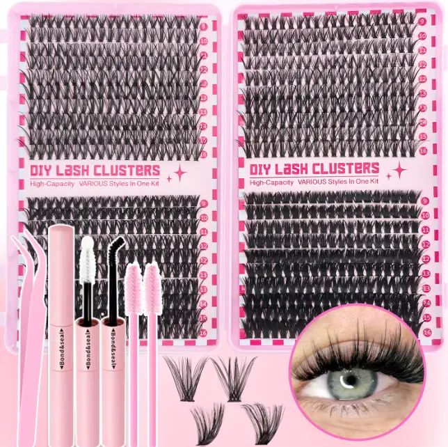 Dept613 Signature Lash Clusters – Reusable Wispy DIY Lash Extension Kit