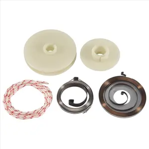 5200 5800 52Cc 58Cc for Chinese Chainsaw Easy Starter Recoil Spring Pulley Rope Repair Kit Gas Saws