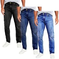 Black-Dark Blue-Medium Blue