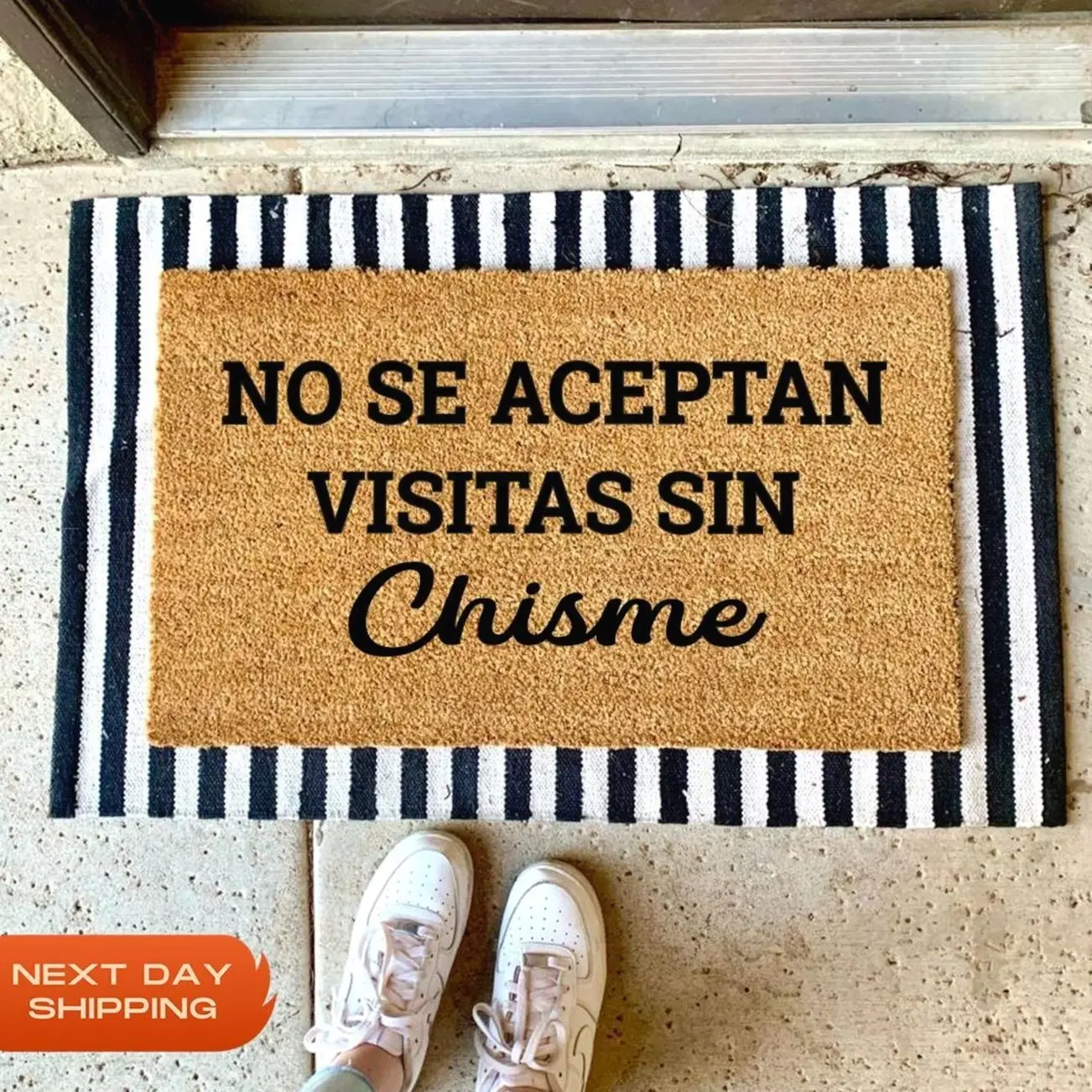 Gossip Entry Mat, No Se Aceptan Visitas Sin Chisme Home Doormat, No Drama No Entry Doormat, Spanish Decor, Funny House Rules, Home Gift