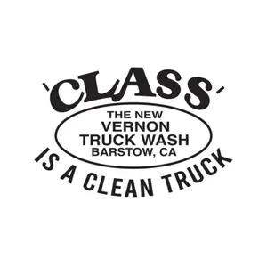 The New Vernon Truck Wash - Class Logo Car and Truck Vinyl Decal 4 x 6 Inch