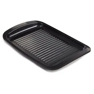 BergHOFF  12.75" Graphite Cast Aluminum Teppanyaki Grill Plate