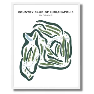Country Club of Indianapolis, Indiana, Golf Course Artwork