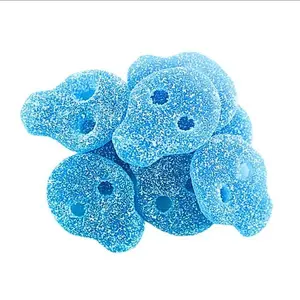 Halal XL Sour Blue Gummy Skulls Halal XL Sour Blue Gummy Skulls