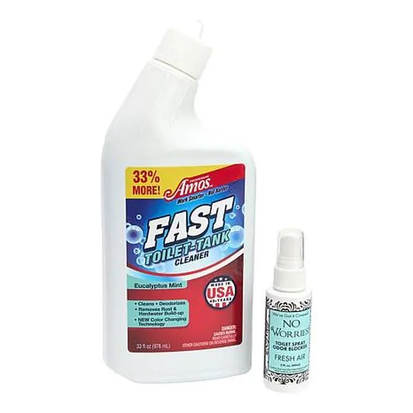Professor Amos Fast Toilet-Tank 33oz Concentrate & Toilet Spray Professor Amos Fast Toilet-Tank 33oz Concentrate & Toilet Spray