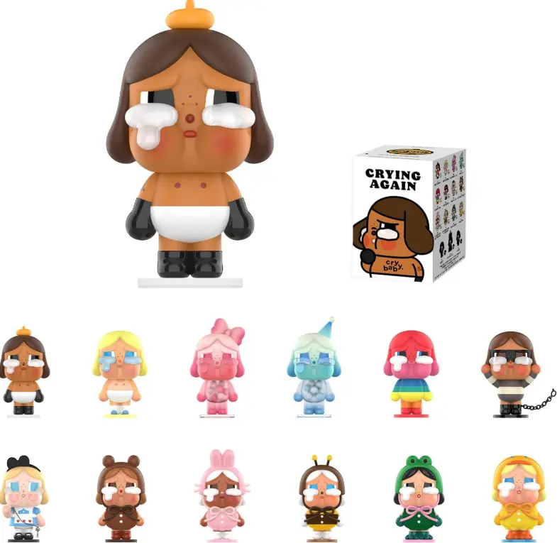 POPMART Crybaby Crying Again Series Figure Blind Box