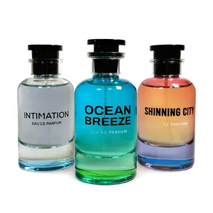 Set of 3 - Ocean Breeze, Shinning City and Intimation by Emper Perfumes - 3.4fl oz / 100ml each (Pack of 3) Eau de Parfum for Women and Men - Fresh Fragrance Bundle