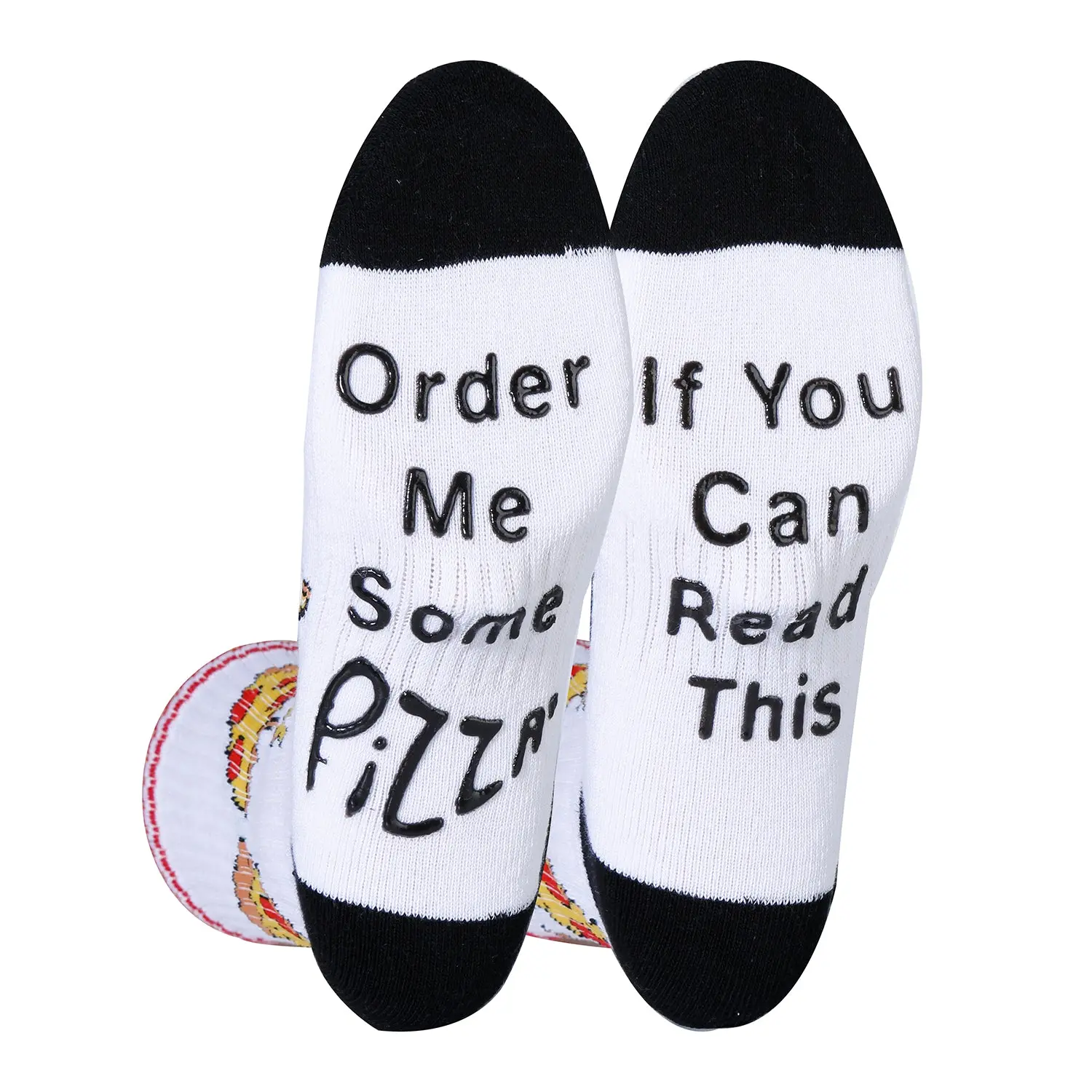If You Can Read This Order Me Some Pizza Socks Cotton Menswear