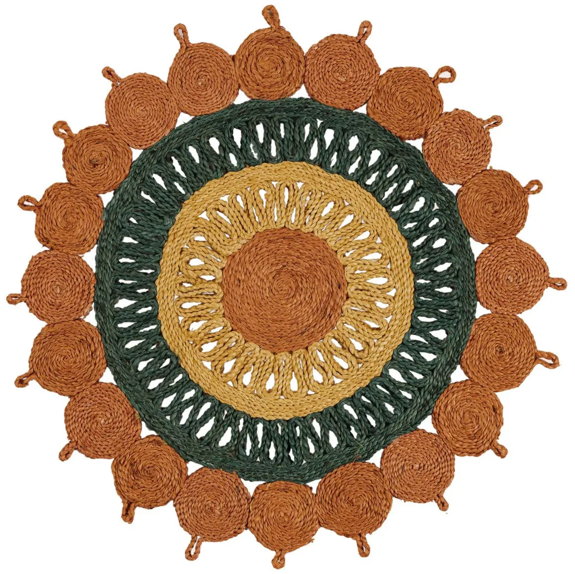 Orange Green Yellow 3' 1 x 3' 1