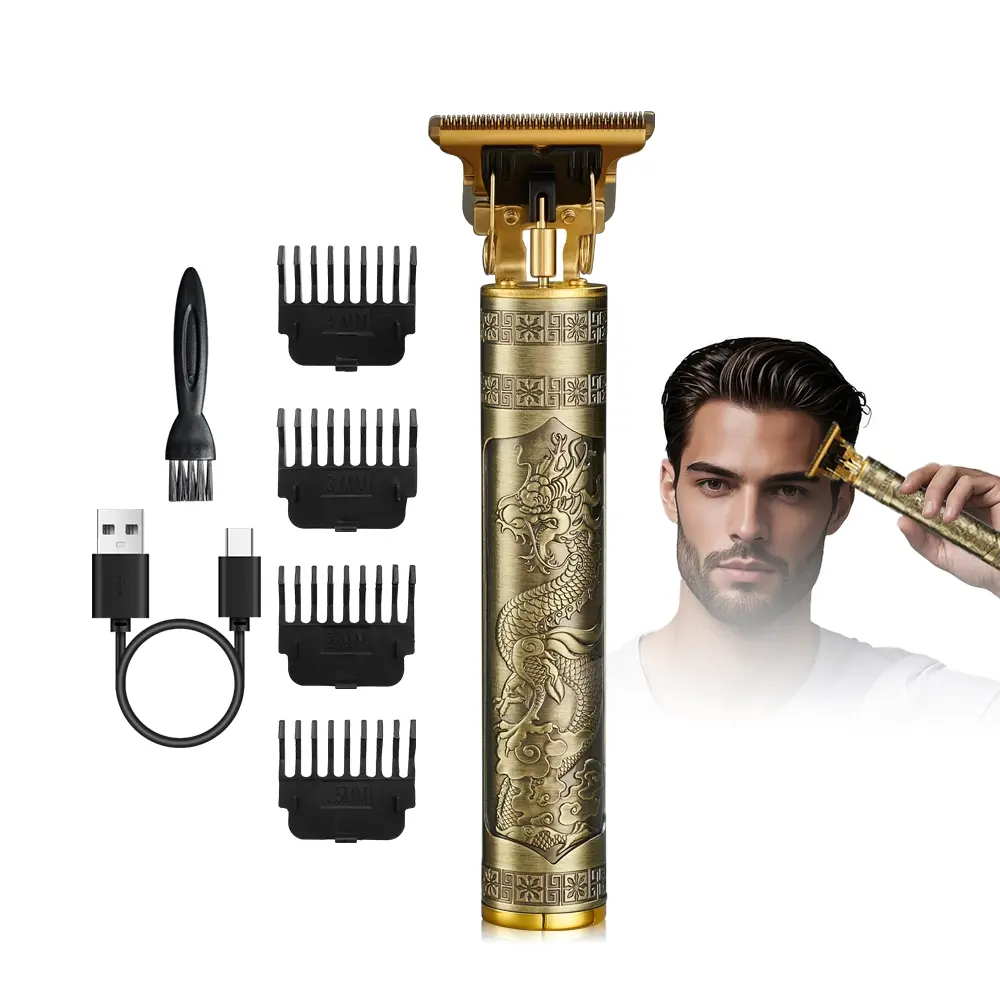 Men's Hair Clipper Cordless Rechargeable, Wireless Hair Cutter, Wireless Haircut Tool, Barber Hair Clippers, Beard Trimmer & Shaver for Men, Gift for Boyfriend Husband Friends, Christmas Birthday Father's Day Present, Personal Styling Tool