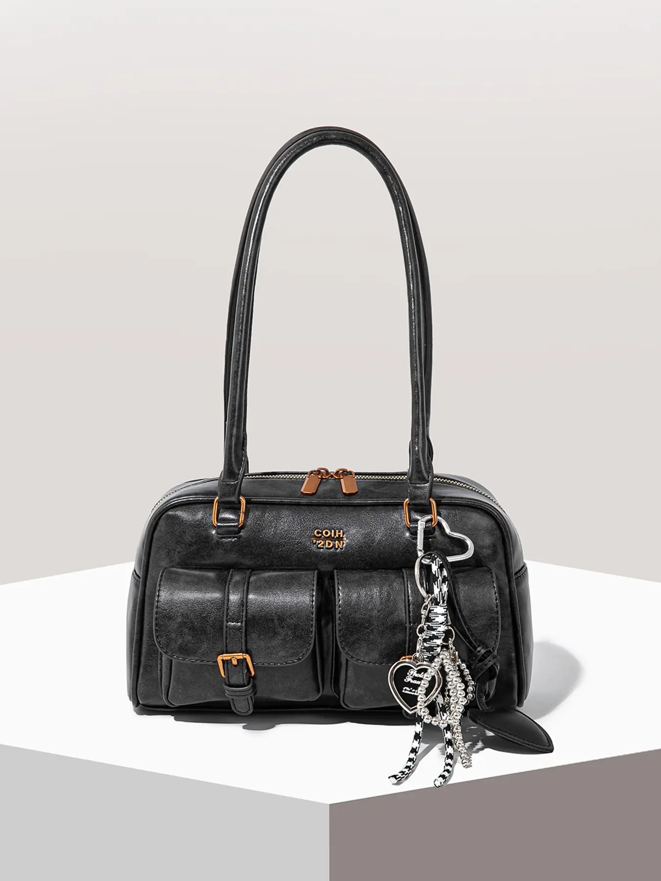 Black + Heart Pendant