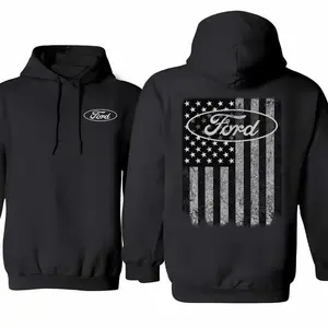 Ford Oval Truck American Flag Gray 2 Sides Hoodie/T-Shirt/Sweatshirt, From Classic To Bright, From Casual To Formal Styles red bull  jumper jujutsu  kaisen  merch brent  rivera bee  hoodie USA Camo Hooded Frog