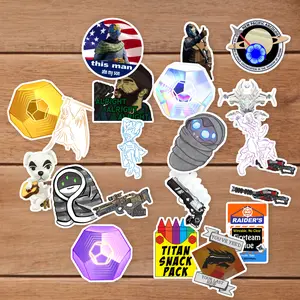 20 PCS Stickers Pack Destiny Aesthetic 2 Laptop Vinyl Colorful Waterproof Bike Bumper Car Luggage Skateboard Water Bottle Guitar
