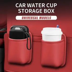 2pcs Car Door Storage, Universal Model, Phone Holder, Car Cup Holder, Hanging Rack, Vehicle Armrest Slot Storage Accessories, Multifunctional Organizer, Car Organizers, Easy to Install, Stable and Non-Wobbly, Anti-Tip Design, Car Backseat Organizer