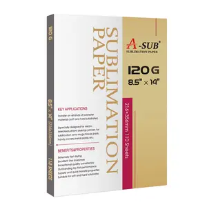 A-Sub 8.5'' x 14'' Sublimation Paper 120gsm, 110 Sheets