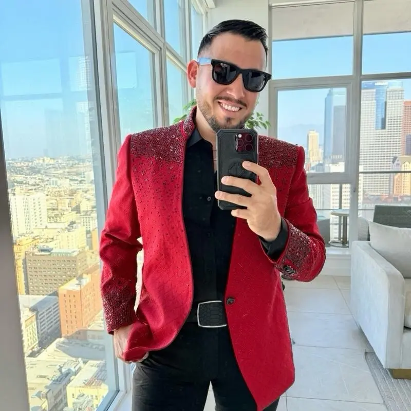 GEM FULL RHINESTONES BLAZER (SLIMFIT) GEM FULL RHINESTONES BLAZER (SLIMFIT)