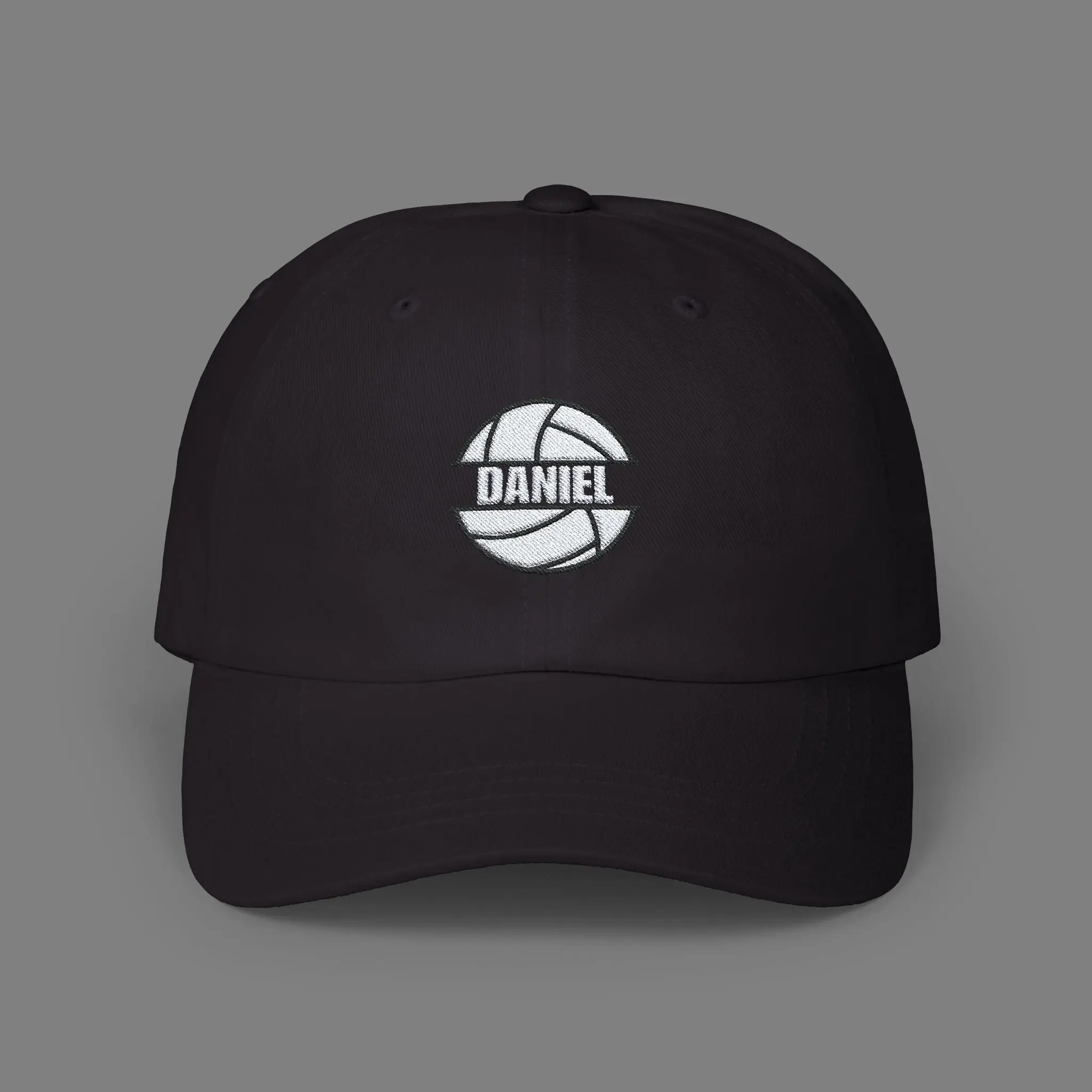 Embroidered Split Volleyball Hat