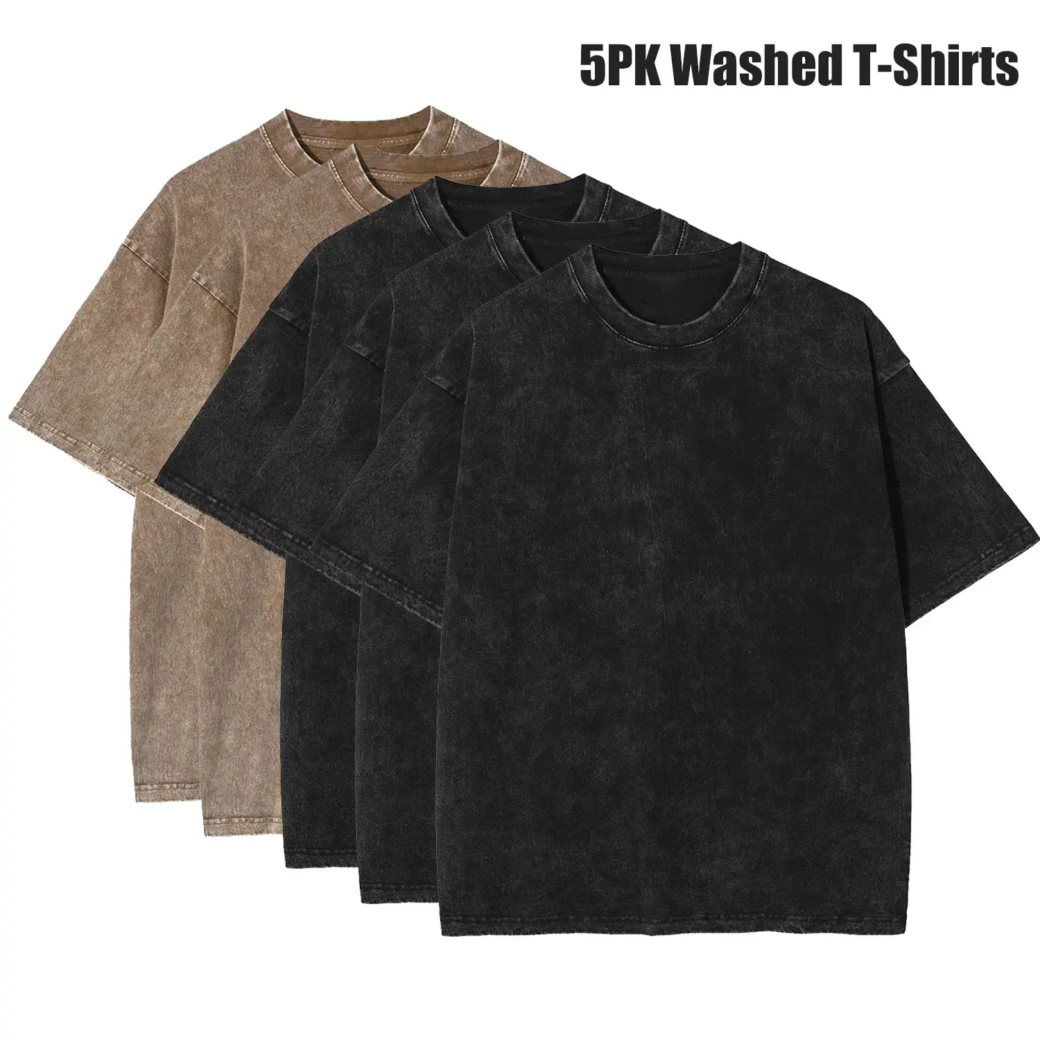 Brown+Brown+Black+Black+Black(5 Pack)