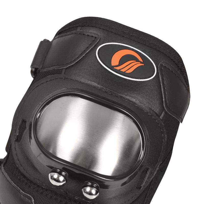Four-season universal motorcycle riding knee pads, anti-fall and anti-collision breathable leg protectors, wear-resistant protective gear for both men and women in outdoor riding