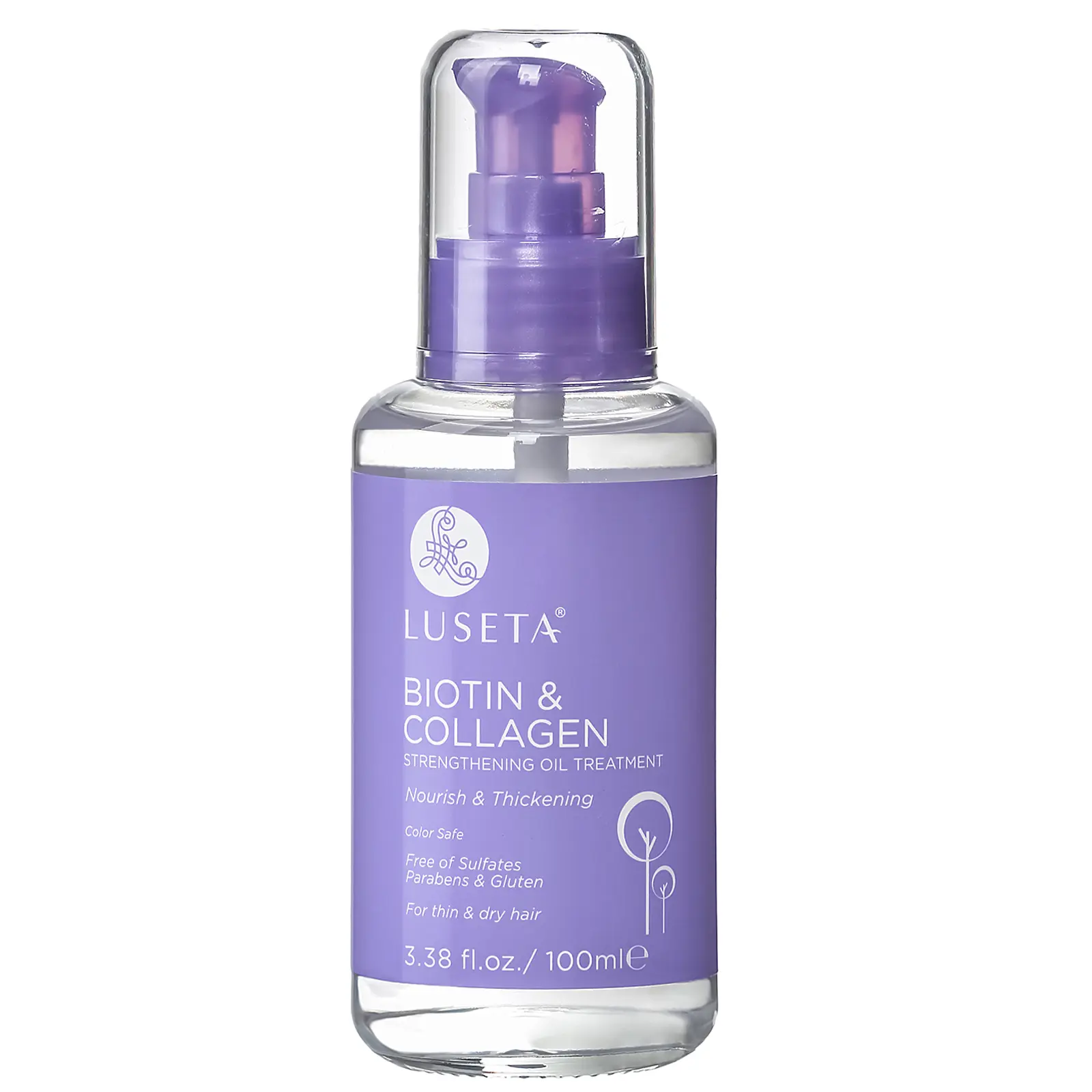 Luseta Hair Oil For Hair Growth Infused With Biotin | Hair Strenghtening Treatment | Nourishing & Volumizing
