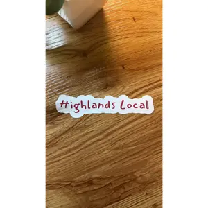 Highlands Local | Laminated Matte Sticker