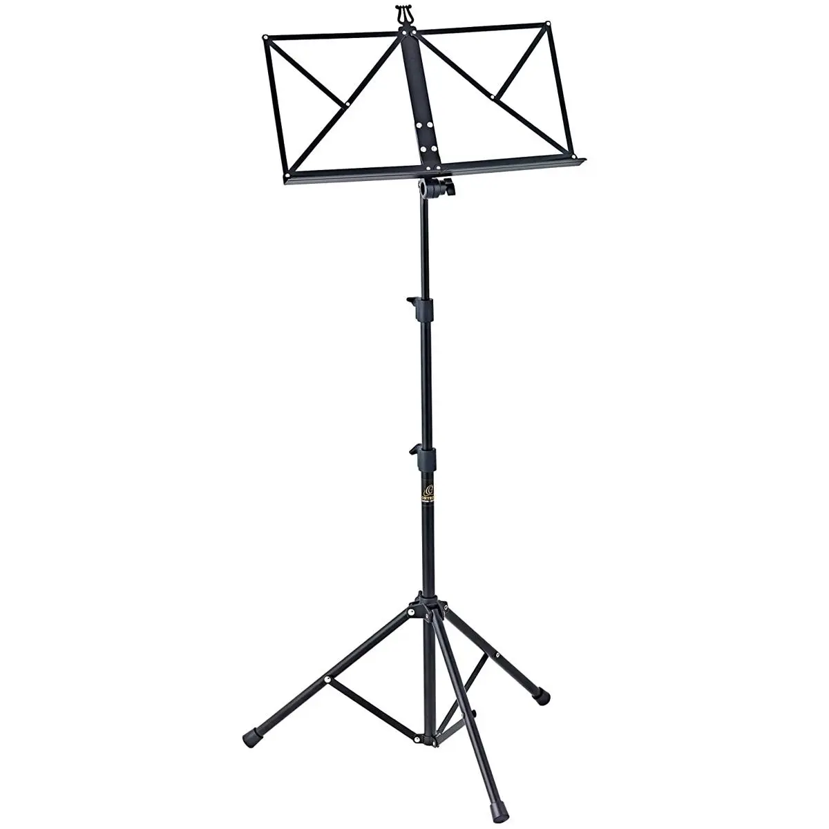 Ortega Guitars Portable Music Stand, 22 to 50" Height, Black