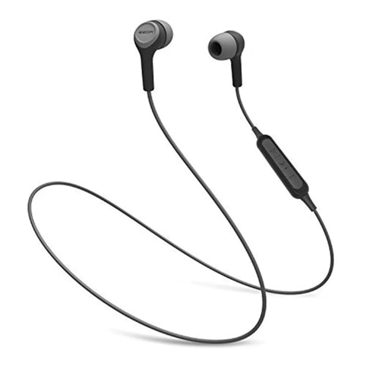 Koss Wireless Bluetooth Headphone - Black Silicone Audio Earbuds with USB Charging, Call Control for Sports Cycling & Leisure Outdoor Use, Outdoor Recreation