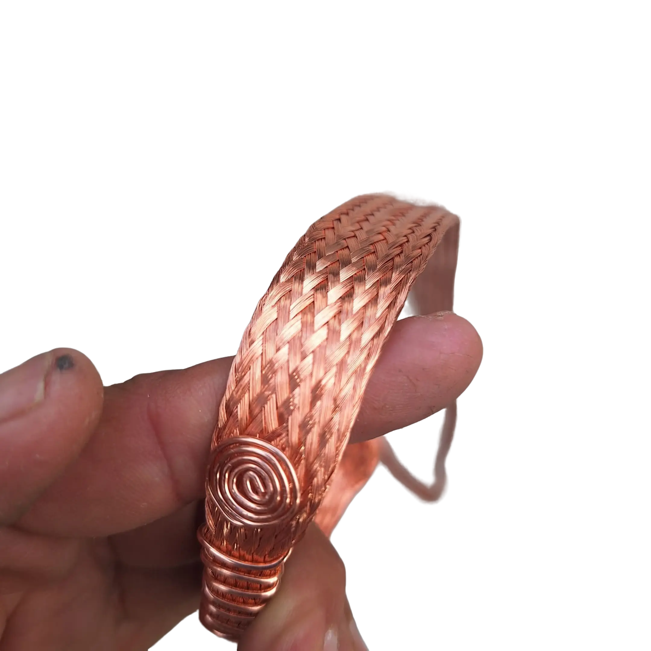 Latigo de Cobre para aterrizar - Grounding Copper Belt