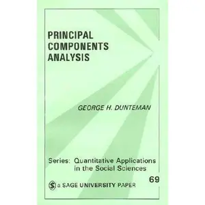 USED-Principal Components Analysis by Dunteman, George Henry (Paperback)