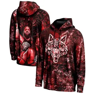 Jacob Fatu Youth Red Hoodie, Samoan Werewolf Power Graphic Pullover, Tribal Enforcer Streetwear, Young Bloodline Fan Apparel Gift Idea 2026