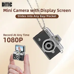 Mini Thumb Camera, 200mah Battery, HD Display, 1080P Video Recording, Flip Screen, 0.96 Inch, Digital Camera for Photography and Videography