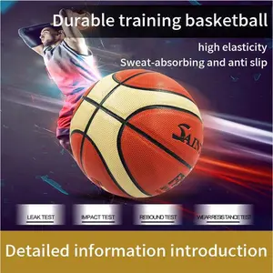 Indoor Outdoor Basketball FIBA Approved Size 7 PU Leather Match Training Men Women Basketball baloncesto
