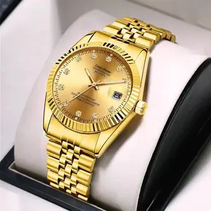 Louis Poetry Tiger Dee high-end luxury businesswatch, fashionable men's fully automaticwaterproof mechanical watch, full dial set withdiamonds